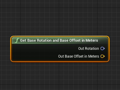 GeBaseRotationAndBaseOffsetInMeters
